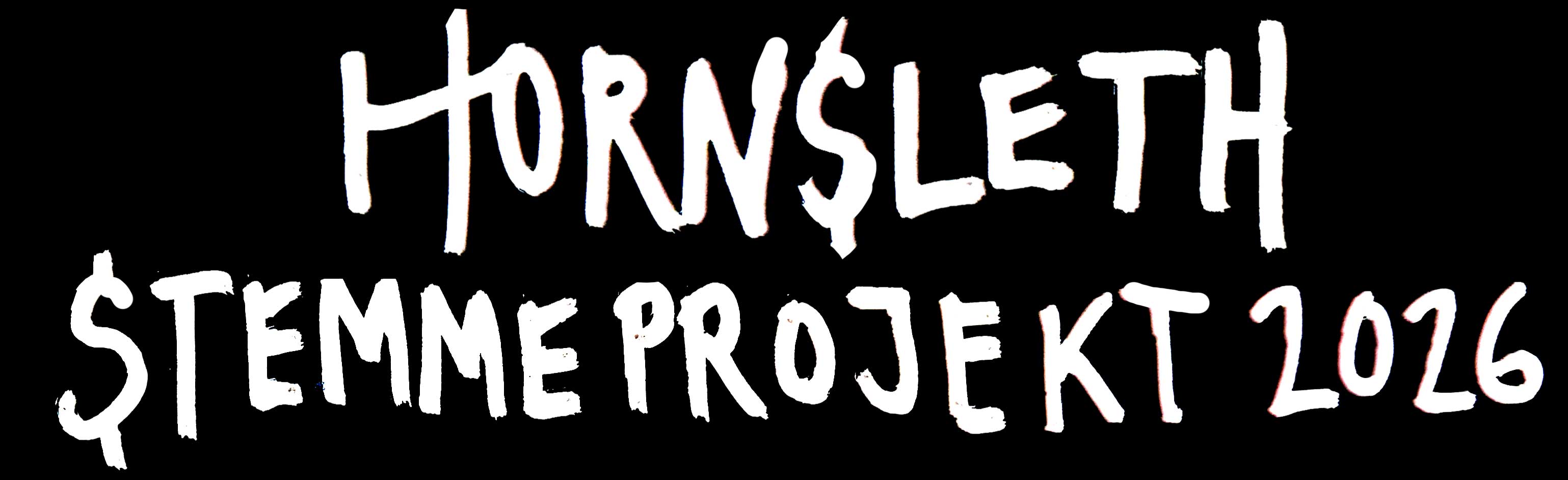 Hornsleth Stemmeprojekt 2026 Logo